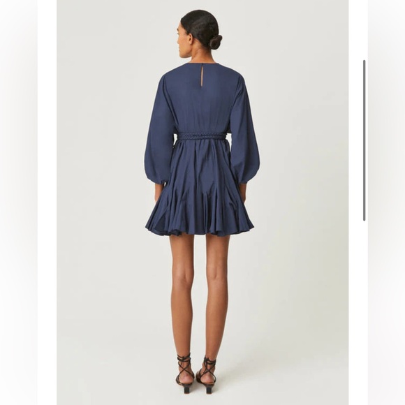 Rhode Navy Blue Ella Dress NWT M - Picture 9 of 10
